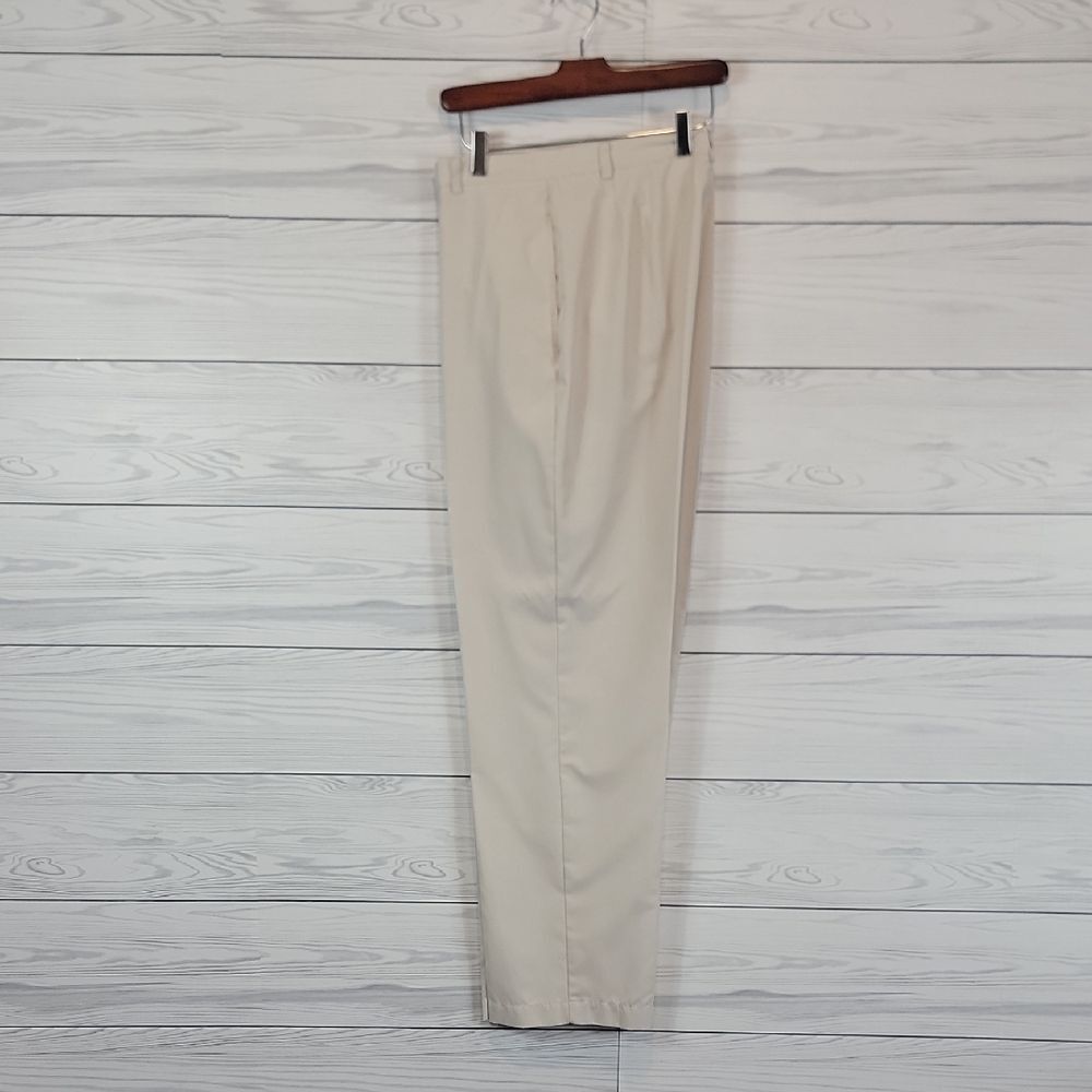 Liz Claiborne Anissa Dress Pants Activewear - Cream Womens Size 12